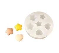 Ergonomic Silicone Mold Crafting Accessories Star Heart Shape for Resin Creations and Unique Gift Making Ideas Baking Silicone Mold
