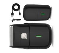 Ergonomic Single Electric Shaver with USB Charging Port Foil for Hair Removal Rechargeable for Men