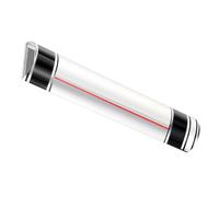 Ergonomic Sliding Scale Magnifier with Lens & Not Slip Grip Crafting Ruler Tool for Knitting & Detailed Handicrafts Acrylic Magnifiers Ruler with Sliding Marker