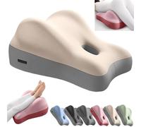 Ergonomic Soft Memory Foam Couple Pillow - Multi-Position Support for Bed, Floor & Sofa