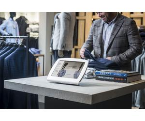 Ergonomic Solutions SpacePole C-Frame 12.9" Tablet Enclosure with Hinge Mount for iPad Pro 12.9" (3rd Gen, 2018)