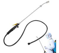 Ergonomic Sprayer, Telescopic Lawn Watering 36 Inch Garden Irrigation Tool with Adjustable Nozzle, Lightweight Metal Watering Accessory with Conf Plug
