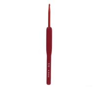 Ergonomic Stainless Steel Crochet Hook Set With Comfort Grip Handle For Arthritis Relief And Wrist Support In Knitting Projects Like Scarfs And Sweaters From 2mm To 6mm Sizes For Craft Lovers(4.0mm)