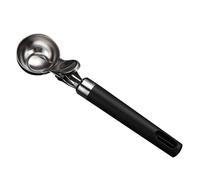Ergonomic Stainless Steel Easy Grip Bowler Spoon - Watermelon Ball Spoon, for Kitchen, Bar, Pastries, Desserts, Buffets, Caramels, Meatballs,