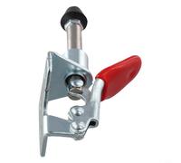 Ergonomic Steel Toggle Clamp with Quick Release Lever - Horizontal Hand Tool for Welding, Jigging & Sheet Metal Repair - 70 x 44 x 12.7 cm