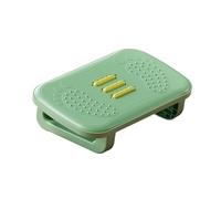 Ergonomic Stool Massage Rollers Footrest with Strip Under Desk Rest Fit for Children Adults Old Fit for Man(Green)