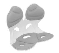 Ergonomic Support in The Lower Sheet Design of The Flower Leaf Vane/Wing of Comfortable Loin for Use of The Office - Plastic Cotton Material (Grey Moon Style)