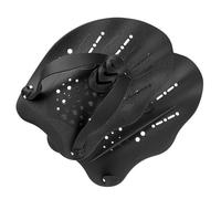 Ergonomic Swimming Fin High Performances Swimming Hand Fin with Ergonomic Grip for Training Efficiency Techniques Improvement(Black,Large)