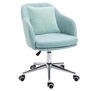 Ergonomic Swivel Desk Chair - Comfy 360° Height Adjustable Office Chair with Lumbar Support, Mid-Back Design for Home & Work, Ideal Computer Seating