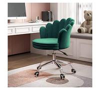 Ergonomic Swivel Desk Chair with Footrest - Modern Home Office Rolling Chair for Improved Posture, Neck Pain Relief & Comfort with Thick Padding - Perfect for Work and Study