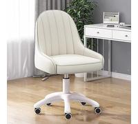 Ergonomic Swivel Office Chair with Wheels for Comfortable Desk Work and Study