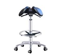 Ergonomic Swivel Rolling Stool with Adjustable Hydraulic Seat, Multi-Use Office Chair for Beauty Salon, Spa, Tattoo Studio, Clinic - Height 52-70CM