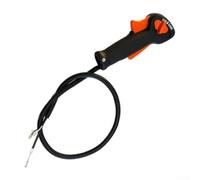 Ergonomic Throttle Control Handle with Switch for FS120 for FS200 FS250 Line Trimmers, Compatible with Grass Trimmer Accessories, Plastic/M