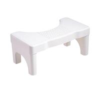 Ergonomic Toilet Stool - Non-Slip Design for Adults, Toddlers & Seniors With Space-Saving and Optimised Sitting Position