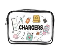 Ergonomic Transparent Cosmetic Case Waterproof PVC Makeup Pouches for Travel Storage and Organization Transparent Airport Security Toiletry Bag