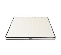 Ergonomic Tri-Fold Mattress 180x200CM - Medium Firm Bamboo Charcoal & Coir Latex, Breathable Five-Zone Comfort for Better Sleep, Portable & Ideal for Travel