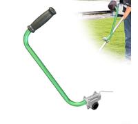 Ergonomic Trimmer Grip, Aluminium Grass Trimmer Handle Adjustable Extension Lawn Trimmer Handle for Easy Lawn Care Landscaping(Green)