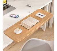Ergonomic Under Desk Keyboard Drawer - Clamp-On Armrest Shelf, Foldable Desk Extender for Computer Elbow Support, No Drilling Required, 30x25cm, Space-Saving Design