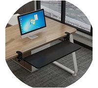 Ergonomic Under-Desk Keyboard Tray - Height Adjustable Pull-Out Platform for Comfortable Home Office & Gaming Setup - Enhance Productivity & Comfort