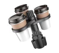 Ergonomic Vehicle Cup Holder Insert 360 Degree Car Accessory Tray for Better Organization While on the Go Car Drink Owner