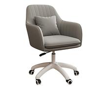 Ergonomic Velvet Gaming Chair - Adjustable Height Tufted Computer Chair Soft Upholstered Desk Chair Comfortable Swivel Armchair for Home Office & Vanity Use