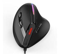 Ergonomic Vertical Wired Programmable Custom Buttons Onboard Memory USB Computer Mouse for Office-Gaming,2022 Version