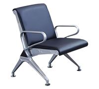 Ergonomic Waiting Room Chair with Arms and Backrest, Easy Assembly for Office Reception and Airport Lounge Seating