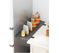 Ergonomic Wall-Mounted Folding Table, Extendable Wooden Desk Tray with No-Drill Clamp, Perfect for Bedroom, Dining Room, Living Room, Kitchen, Office Use