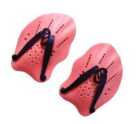Ergonomic Water Sport Palm Paddles Permanent Silicone Construction for Strengthened Swimming Execution Not Slip Swim Training Hand Flippers