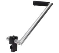 Ergonomic Weed Eater Handle Extension - Lightweight Aluminum Trimmer Grip for Lawn Edging & Yard Trimming | Back Saver Design | Compatible with Stihl/Darwin Grip Trimmers(A red Set)