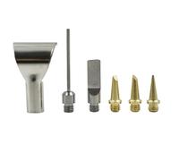 Ergonomic Welding Nozzle Set: 6PCS Non-Erosion Gold Tips for Cordless Tools & Cutting Accessories Gold Plate Welding Nozzles Set