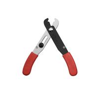 Ergonomic Wire Stripping Pliers Wire Cutter Diagonal Cutting Pliers for Electronics Fine Wires Sheets Cut Portable Stripper Cutter Ergonomic Handle Stripper Carbon Steel Electrical
