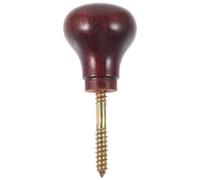 Ergonomic Wooden Cane Handle Replacement for Walking Sticks - Smooth Non-Slip Grip, Polished Wood Finish, Suitable for Indoor and Outdoor Use