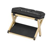 Ergonomic Wooden Footstool for and Home Use Improves Sitting Pose Reduces Fatigue with Against Slip Base Compact Size Assist Stool