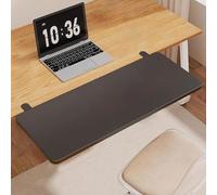 Ergonomic Wooden Keyboard Tray - No Drill Desk Extension 50x20cm Space-Saving Keyboard Slide-Out Perfect for Home Office and Workspace nization