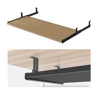 Ergonomic Wooden Sliding Keyboard Tray, Removable Desk Slider for Fatigue Relief & Improved Efficiency, 54/60/70x27cm, 5 Colors Available (Teak, 60x27cm)