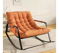 Ergonomic Zero Gravity Chair with Soft Cushion Breathable Garden Lounge Side Pockets Comfortable Recliner with Armrests for Living Room & Bedroom