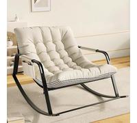 Ergonomic Zero Gravity Recliner with Soft Cushion & Breathable Design Double Swing Chair with Armrests & Side Pockets Perfect for Living Room & Bedroom