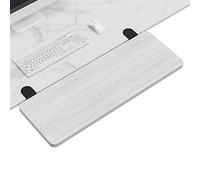 Ergonomics Desk Extender Tray, 29.5"x9.5" Punch-Free Clamp on, Foldable Keyboard Drawer Tray, Table Mount Armrest Shelf, Computer Elbow Arm Support