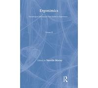 Ergonomics Mw Vol 3:Psych Mech: Major Writings / Psychological Mechanisms And Models in Ergonomics