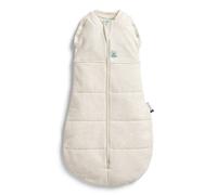 ergoPouch 100% GOTS Winter Cocoon Swaddle Sleeping Bag - 2.5 TOG Oatmeal in Beige | Size: 0-3 m ergoPouch Beige 0-3 m