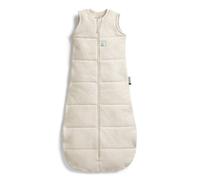 ergoPouch 100% GOTS Winter Jersey Sleeping Bag - 2.5 TOG Oatmeal in Beige | Size: 3-12 m ergoPouch Beige 3-12 m