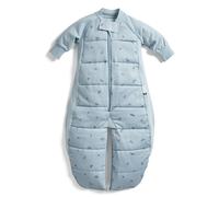 ergoPouch 100% GOTS Winter Long Sleeved 2 in 1 Sleeping Suit Bag - 3.5 TOG Blue in Light Blue | Size: 2-4 Years ergoPouch Light Blue 2-4 Years