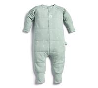 ergoPouch 100% GOTS Winter Long Sleeved Sleep Onesie - 2.5 TOG Sage in Light Green | Size: 12-24 m ergoPouch Light Green 12-24 m