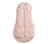 Organic Winter Cocoon Swaddle Sleeping Bag - 2.5 TOG Daisy ergoPouch Light Pink 0-3 m