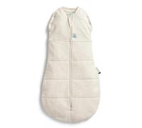 Organic Winter Cocoon Swaddle Sleeping Bag - 2.5 TOG Oatmeal ergoPouch Beige 3-6 m