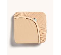 Ergopouch Fitted Sheet TOG: 0.2 GOTS certified organic cotton - Bassinette, Wheat
