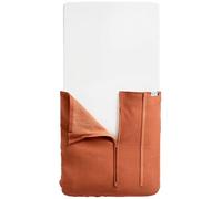 ergoPouch HugMe Blanket 0.2 & 1.0 TOG, Newborn Fitted Baby Blanket | Organic Cotton Fitted Blanket With Dual 0.2 & 1.0 TOG Keeps Newborns Safe, Snug, Breathable And Comfortable, Rust