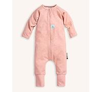 ergoPouch Long Sleeve Romper 0.2 TOG - Slim-Fit Baby Pajamas & Sleep Layer with Front Zip, Breathable & Durable for Safe Sleep, Made for Layering Under Swaddles or Sleep Sacks (3-6 Months, Berries)