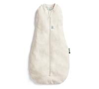 ergoPouch Organic All Year Cocoon Swaddle Sleeping Bag - 1 TOG Oatmeal in Beige | Size: 0-3 m ergoPouch Beige 0-3 m